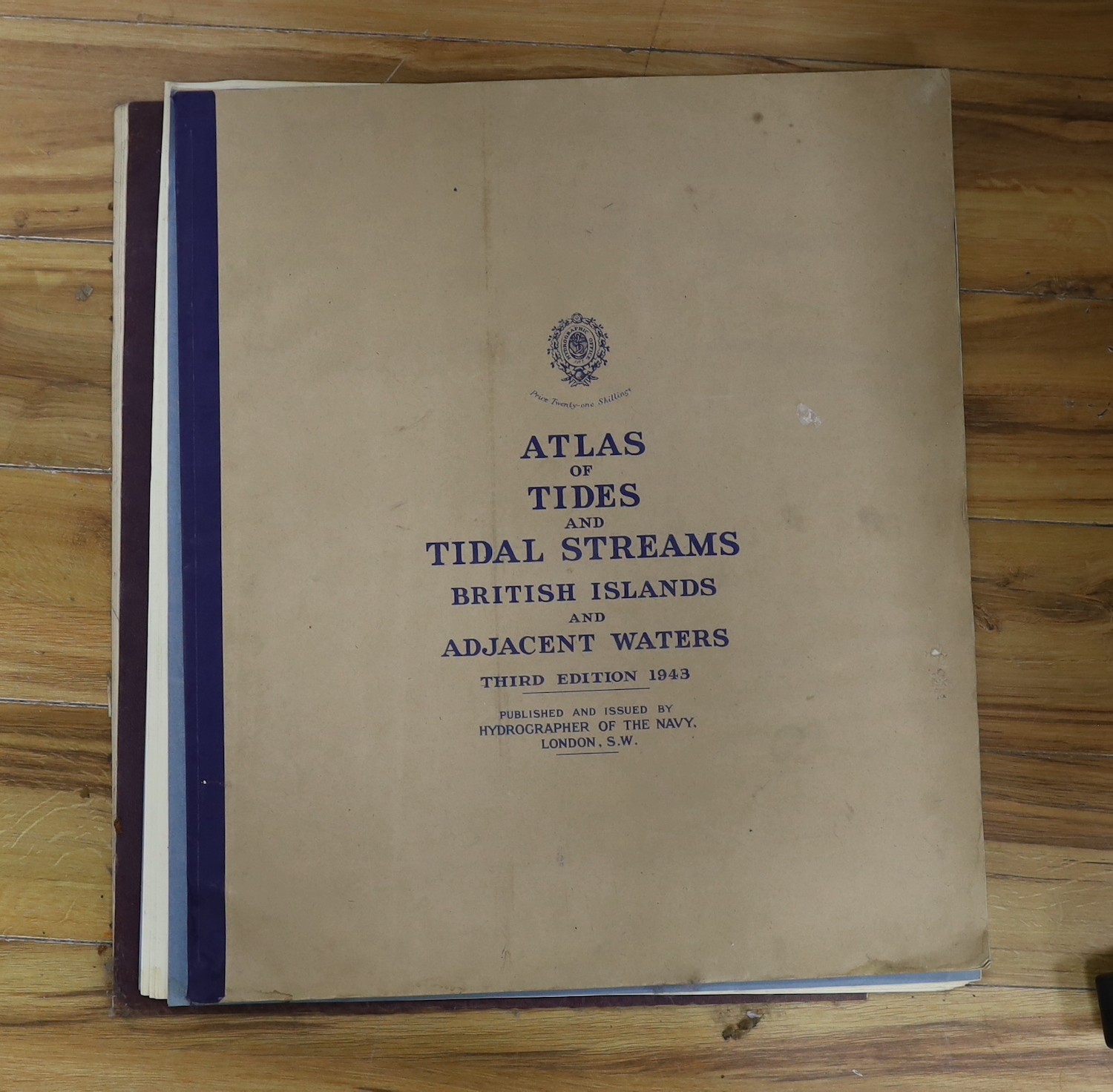 Three atlases of tidal streams British islands and adjacent waters